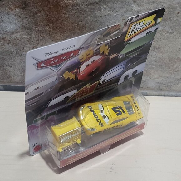 Disney Pixar Cars Fan Favorites Dinoco Cruz Ramirez Tool Cart Diecast Vehicle - Picture 6 of 9